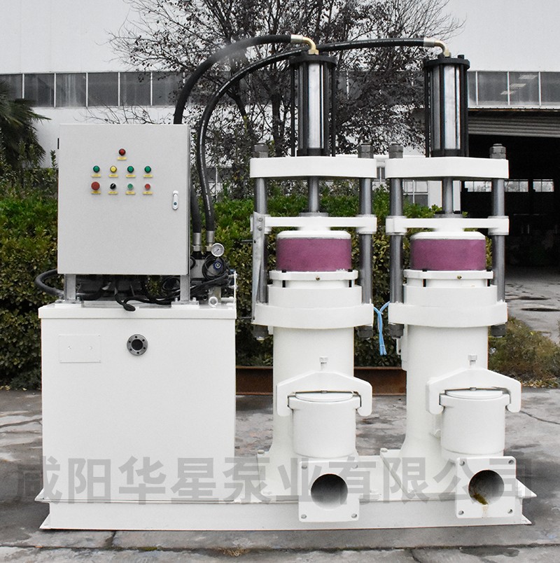壓濾機節(jié)能進(jìn)料泵，液壓陶瓷柱塞泥漿泵